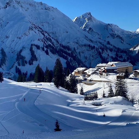 Schwarzmann's Ferienwohnungen Schröcken Exterior foto